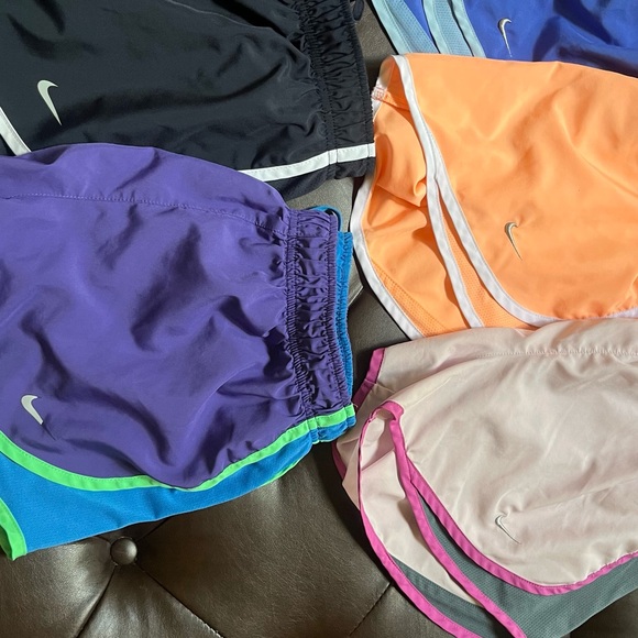 Nike Kids Shorts Set - Black, Blue, Purple, Orange, Pink - Picture 3 of 3